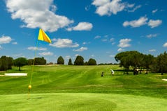 Campo del golf Campo del golf