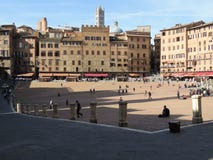 campo del piazza Σιένα Στοκ εικόνα με δικαίωμα ελεύθερης χρήσης campo del piazza Σιένα Στοκ εικόνα με δικαίωμα ελεύθερης χρήσης