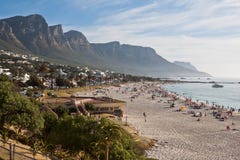 Camps Bay Beach Cape Town Royalty Free Stock Image Camps Bay Beach Cape Town Royalty Free Stock Image