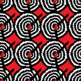 Can can dancer with leg up, under sirt in a row om red background.. Freehand Vector Illustration. Cabaret pattern royalty free illustration Can can dancer with leg up, under sirt in a row om red background.. Freehand Vector Illustration. Cabaret pattern royalty free illustration