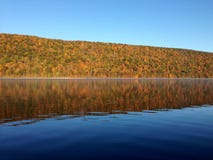 Canadice Lake, One Of New York`s Finger Lakes Stock Photo