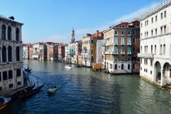 Canal grande imagen de archivo libre de regalías Canal grande imagen de archivo libre de regalías