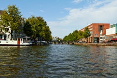 Canals and boats of Amsterdam royalty free stock image Canals and boats of Amsterdam royalty free stock image