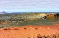 2011 Canarian wyspy Czerwiec Lanzarote park narodowy timanfaya obraz stock 2011 Canarian wyspy Czerwiec Lanzarote park narodowy timanfaya obraz stock