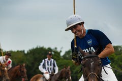 CANCUN, MEXIKO - 8. JULI 2018: Auslesepolospieler-UNO-reinrassiges Tier ho stockfotografie CANCUN, MEXIKO - 8. JULI 2018: Auslesepolospieler-UNO-reinrassiges Tier ho stockfotografie