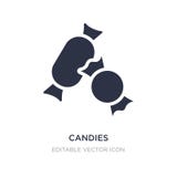 candies icon on white background. Simple element illustration from Tools and utensils concept stock illustration candies icon on white background. Simple element illustration from Tools and utensils concept stock illustration