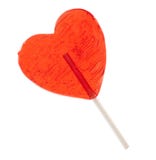 Candy Heart On A Stick Stock Photography Candy Heart On A Stick Stock Photography