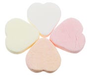 Candy heart shaped sweets stock images Candy heart shaped sweets stock images