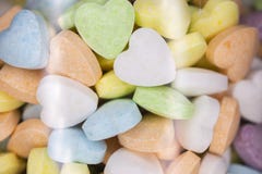 Candy, love hart colorful closeup with background stock photo Candy, love hart colorful closeup with background stock photo