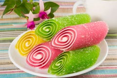 Candy On A Plate Royalty Free Stock Image Candy On A Plate Royalty Free Stock Image