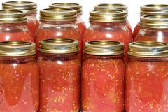 Canned Tomatoes Royalty Free Stock Photos Canned Tomatoes Royalty Free Stock Photos