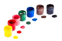 Cans of paint royalty free stock images Cans of paint royalty free stock images