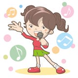 Canti una canzone - karaoke illustrazione di stock Canti una canzone - karaoke illustrazione di stock