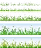 Capas inconsútiles de la hierba verde stock de ilustración Capas inconsútiles de la hierba verde stock de ilustración