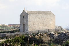 Capela de St Mary Magdalene em Dingli, Malta imagem de stock royalty free Capela de St Mary Magdalene em Dingli, Malta imagem de stock royalty free