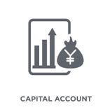 Capital account icon from Capital account collection. royalty free illustration Capital account icon from Capital account collection. royalty free illustration