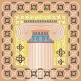 Capitale ionico illustrazione di stock Capitale ionico illustrazione di stock
