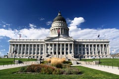 Capitolio del estado de Utah imagen de archivo Capitolio del estado de Utah imagen de archivo