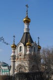 Cappella del martire della st Catherine The Great a Ekaterinburg fotografie stock libere da diritti Cappella del martire della st Catherine The Great a Ekaterinburg fotografie stock libere da diritti