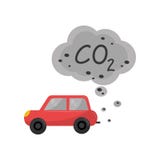 CO2 car emission cloud stock image. Image of dioxide, clouds - 8600923