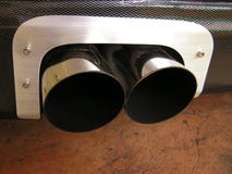 Car Exhaust Pipe Stock Image
