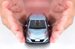 Car In Hand Royalty Free Stock Photo