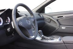 A car interior