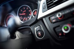 car start and stop button. Modern car interior with dashboard and cockpit details royalty free stock photo car start and stop button. Modern car interior with dashboard and cockpit details royalty free stock photo