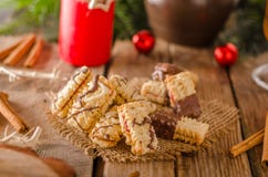 Caramelo de la Navidad, galletas Imagen de archivo libre de regalías Caramelo de la Navidad, galletas Imagen de archivo libre de regalías