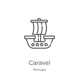 caravel pictogramvector van de inzameling van Portugal De dunne lijn caravel schetst pictogram vectorillustratie Overzicht, dun l vector illustratie caravel pictogramvector van de inzameling van Portugal De dunne lijn caravel schetst pictogram vectorillustratie Overzicht, dun l vector illustratie