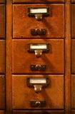 Card Catalog Stock Images
