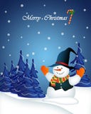 Card Illustration By Christmas Stock Photography Card Illustration By Christmas Stock Photography