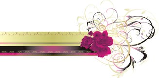 cardez la décoration le lis que floral s'est levée illustration de vecteur cardez la décoration le lis que floral s'est levée illustration de vecteur