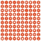 100 career icons hexagon orange. 100 career icons set in orange hexagon isolated vector illustration vector illustration 100 career icons hexagon orange. 100 career icons set in orange hexagon isolated vector illustration vector illustration