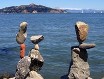 Careful Balance Royalty Free Stock Photography Careful Balance Royalty Free Stock Photography