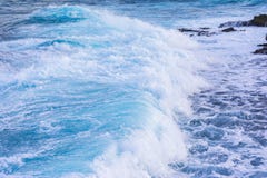 Caribbean sea at Pointe des chateaux stock photos Caribbean sea at Pointe des chateaux stock photos