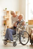 Caring Senior Couple royalty free stock photography Caring Senior Couple royalty free stock photography