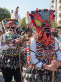 Carnaval anual de la primavera en Varna, Bulgaria imágenes de archivo libres de regalías Carnaval anual de la primavera en Varna, Bulgaria imágenes de archivo libres de regalías