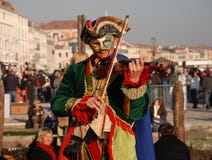 Carnaval Fiddler royalty-vrije stock afbeeldingen Carnaval Fiddler royalty-vrije stock afbeeldingen