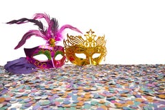 Carnaval-Partijsteunen stock afbeelding Carnaval-Partijsteunen stock afbeelding