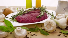 Carne fresca con le verdure Carne fresca con le verdure