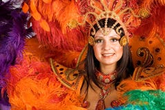 Carnival Dancer Stock Images