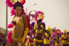 Carnival parade in Barranquilla, Colombia