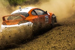 Cars On The Autocross. Stock Photo Cars On The Autocross. Stock Photo