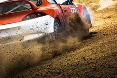 Cars On The Autocross. Royalty Free Stock Photo Cars On The Autocross. Royalty Free Stock Photo