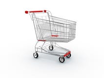 Cart shopping supermarket