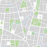 Carta da parati senza giunte di vettore della città Immagini Stock Carta da parati senza giunte di vettore della città Immagini Stock