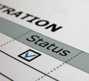 Carta, stato, registrazione immagine stock libera da diritti Carta, stato, registrazione immagine stock libera da diritti