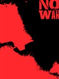 Cartaz preto e vermelho expressivo nenhuma guerra no estilo do grunge Ilustração do vetor ilustração stock Cartaz preto e vermelho expressivo nenhuma guerra no estilo do grunge Ilustração do vetor ilustração stock