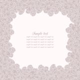 Carte cadeaux del vector con los curles libre illustration Carte cadeaux del vector con los curles libre illustration